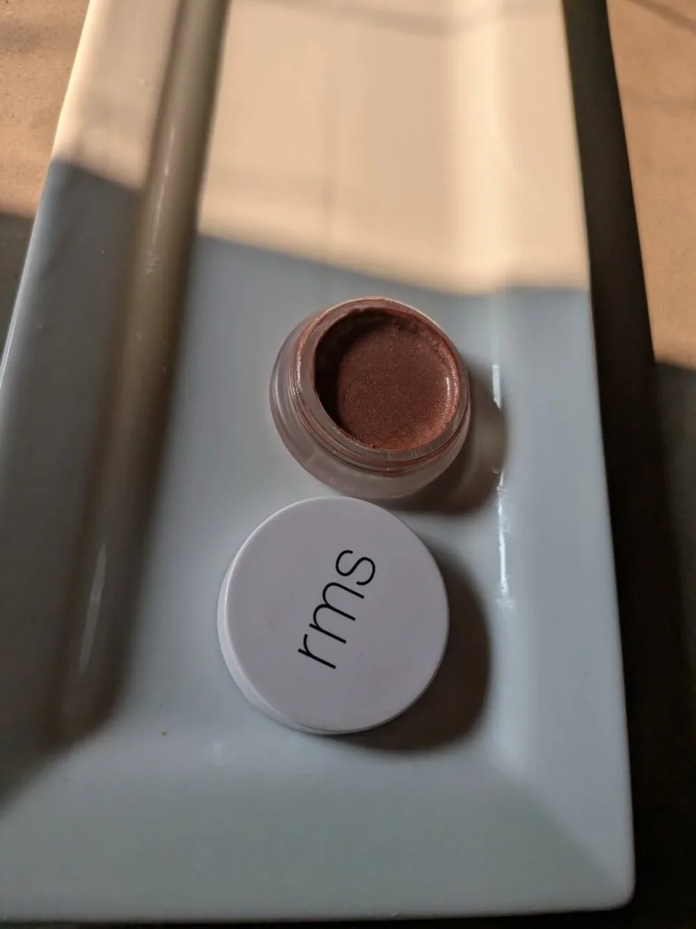 RMS Beauty Lip2Cheek Tint in Crystal Slipper | Barely Used Cream Blush & Lip